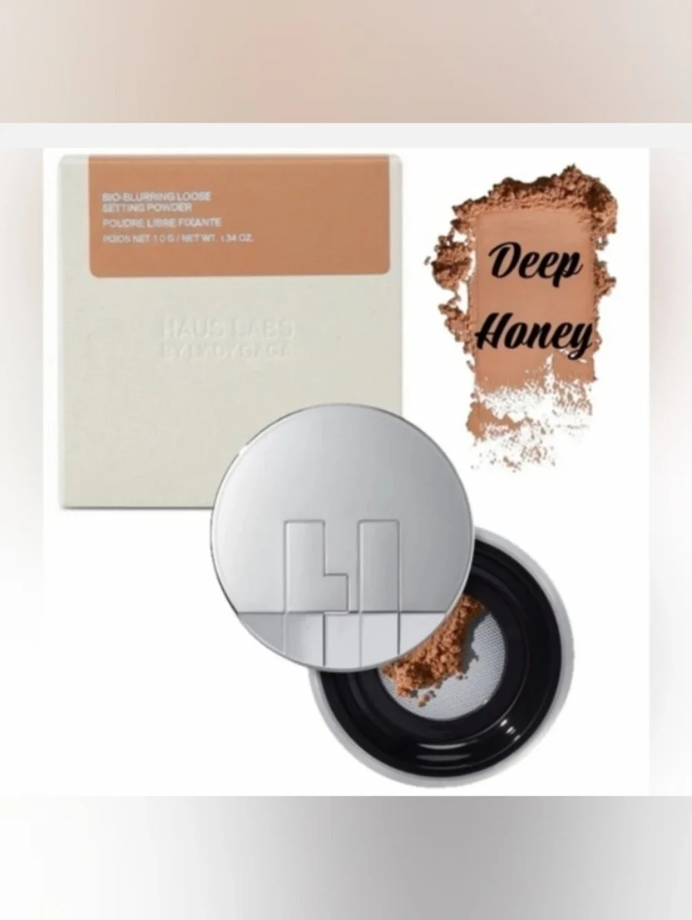 Haus Labs By Lady Gaga Deep Honey Loose Setting Powder - Deep Honey